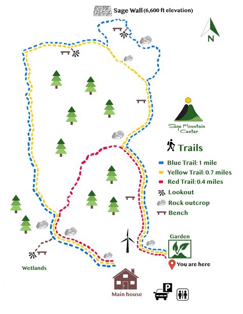 Sage Wall and Trails – Sage Mountain Center