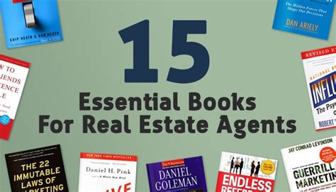 15 Essential Books For Real Estate Agents