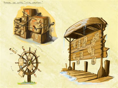 Quest Board Concept 3 by Nhiv on DeviantArt