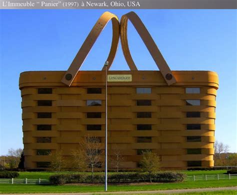 Immeuble Panier - Newark, Ohio, USA | Unusual buildings, Crazy houses ...