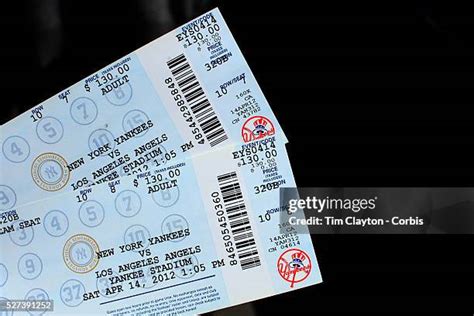 108 Yankee Stadium Ticket Stock Photos, High-Res Pictures, and Images - Getty Images