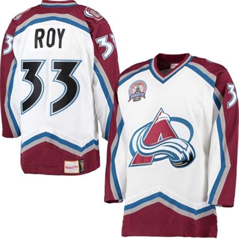 Mitchell & Ness 2000-01 Stanley Cup Colorado Avalanche Patrick Roy ...