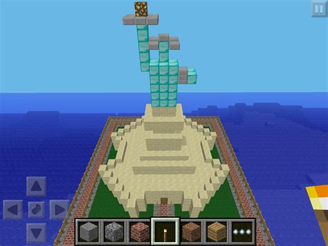 Statue of Liberty Minecraft Pe edition by Winston1001w11 on DeviantArt