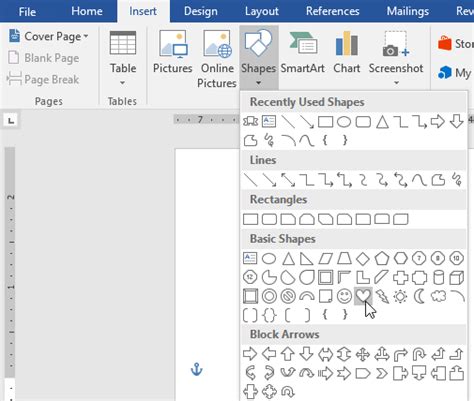 Shapes Word 2016 | Tutorial Office Word