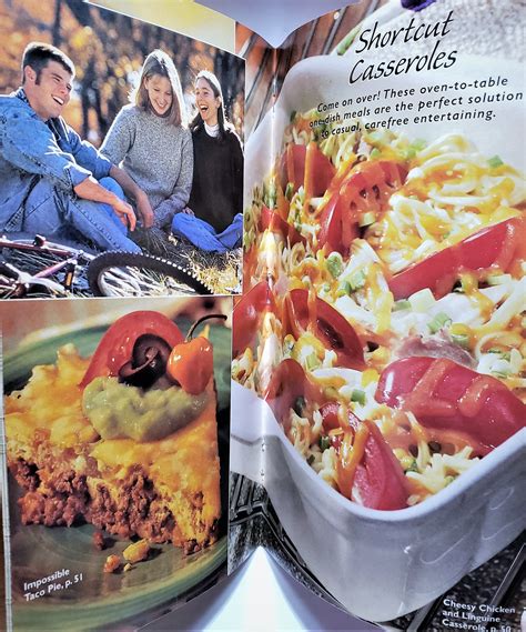 Betty Crocker Casseroles One Dish Meals Cookbook Folleto | Etsy