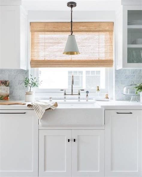 Goodman Petite Hanging Shade | Modern kitchen window, Kitchen window ...