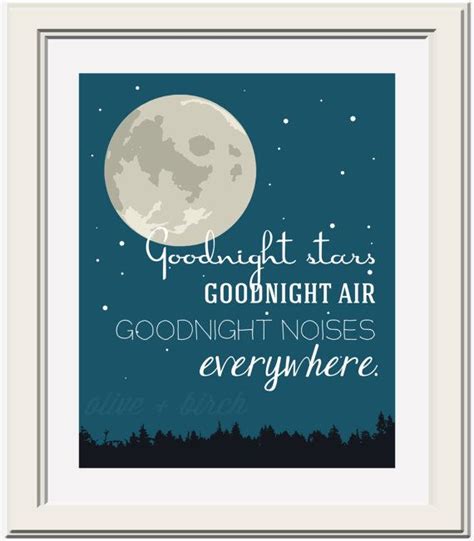 Goodnight Moon Quote Printable (With images) | Goodnight moon quotes, Good night moon, Moon quotes