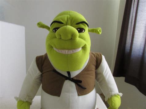 Hasbro Dreamworks Shrek 2 JUMBO PLUSH SHREK 24" Plush Stuffed Animal | #1937543211