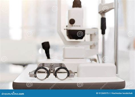 Picture of Brand New Ophthalmologists Equipment Stock Image - Image of ...