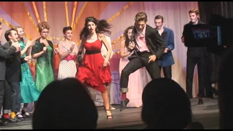 Grease 'Hand Jive' Dance scene (Avra Haraka as Cha Cha) - YouTube