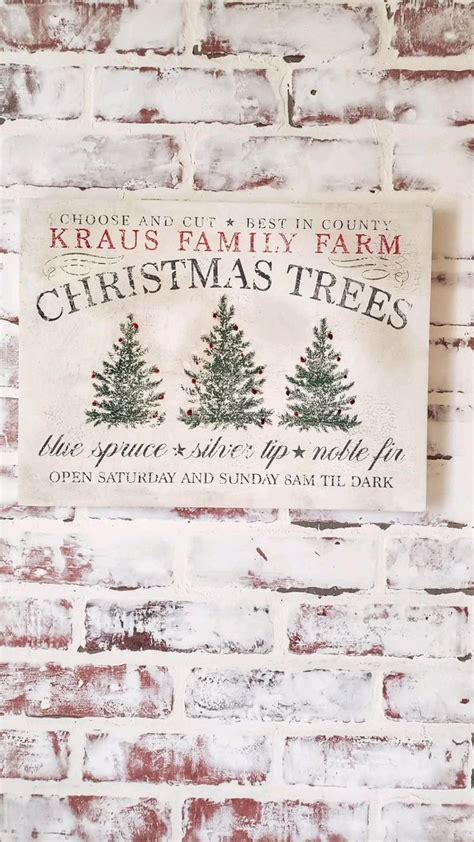 Christmas Tree Farm Sign | Family tree farms, Christmas tree farm, Tree ...