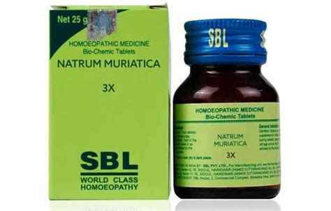 SBL Natrum muriaticum 3X Tablet: Uses, Price, Dosage, Side Effects ...