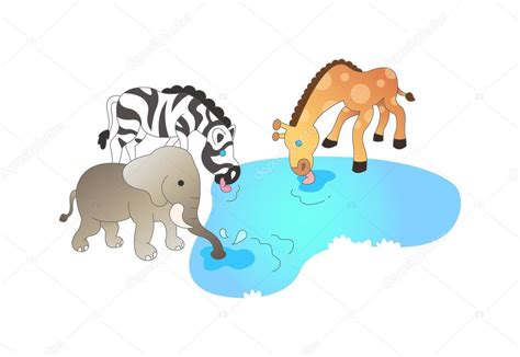 animal drinking water clipart 10 free Cliparts | Download images on ...