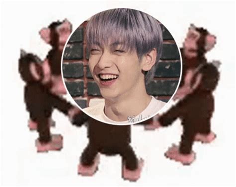 Monkey Circle Purple Hair Soobin GIF | GIFDB.com