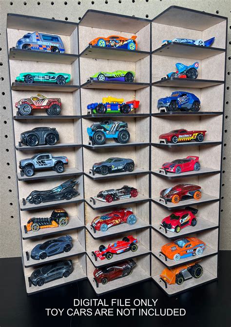 Hot Wheels Car Compatible Display Case Freestanding Display Case Shelf ...