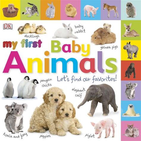 Tabbed Board Books: My First Baby Animals | DK US