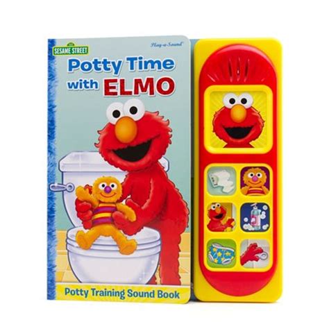 Sesame Street Elmo Potty Time Songs Book