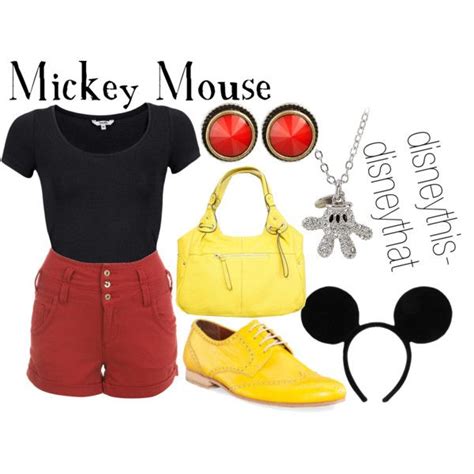 Mickey Mouse | Disney inspired outfits, Fandom outfits, Disney themed ...