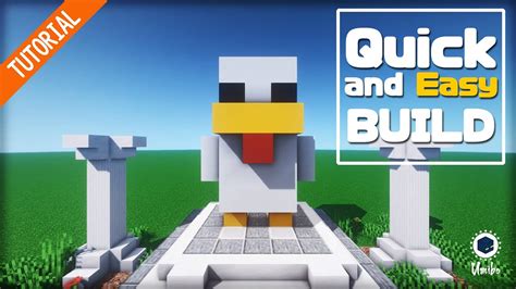 ⛏️ Minecraft Quick & Easy | Chicken Statue ️ - YouTube