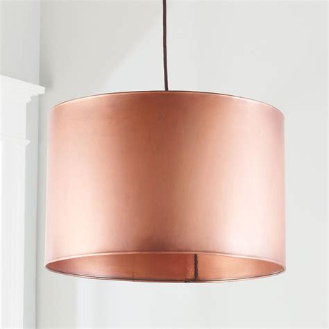 Metal Drum Shade Pendant Light - Shades of Light | Metal drum shade, Drum shade pendant, Drum light