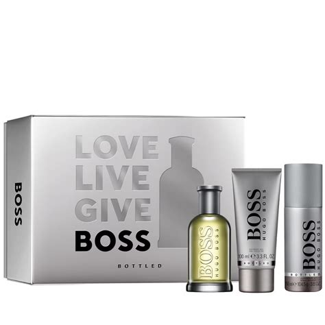 ORIGINAL Hugo Boss Bottled EDT 100ML Perfume Gift Set | Shopee Malaysia