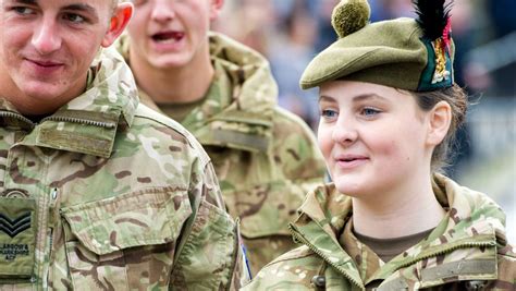 Women Going Into The Army – Telegraph