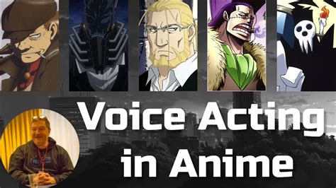 Voice Acting in Anime: An Interview with John Swasey - YouTube