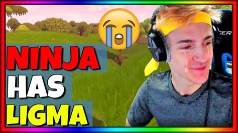 Ninja Has Ligma - Fortnite Highlights - YouTube