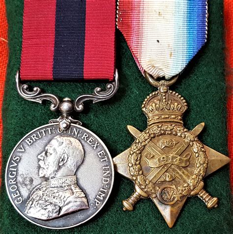 Sold Price: WW1 British Army Distinguished Conduct Medal & 1914 Star, awarded to Sergeant C.H ...