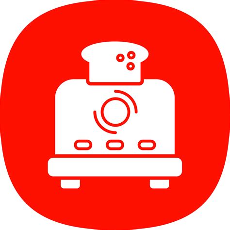 Toaster Glyph Curve Icon 42844657 Vector Art at Vecteezy