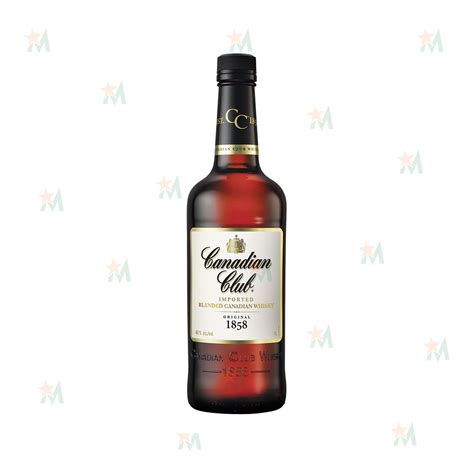 Canadian Club Whiskey 1 LTR - Star Mart