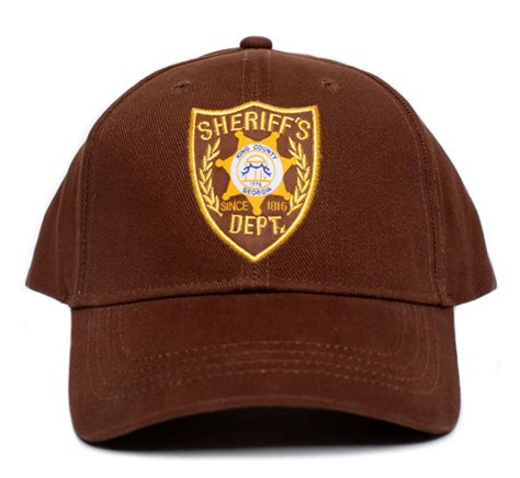 Walking Dead Hat King County Sheriff's Dept Appliqué | Etsy