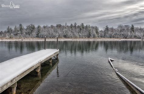 Torch River Winter 13 | River, Michigan, Waterfall