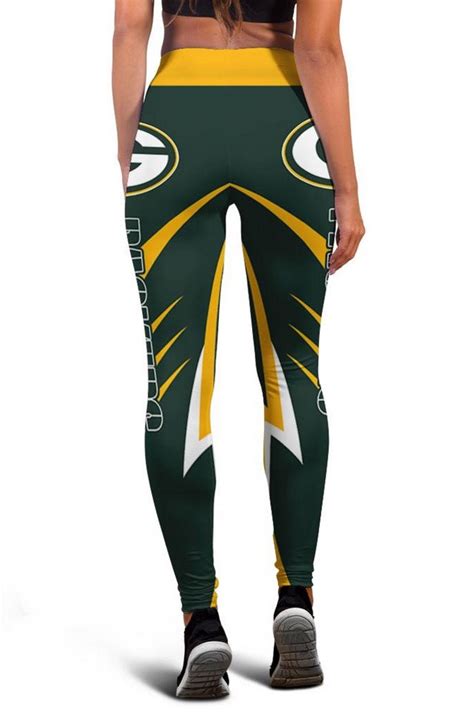 Green Bay Packers Women Leggings Packers Nfl Leggings Sport | Etsy