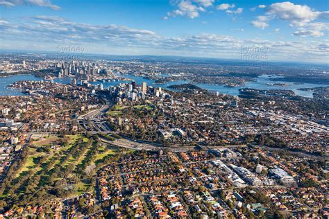 Aerial Stock Image - Cammeray to Sydney City