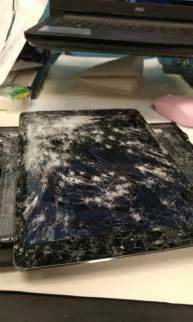 Stolen iPad, returned with a few scratches : r/techsupportgore