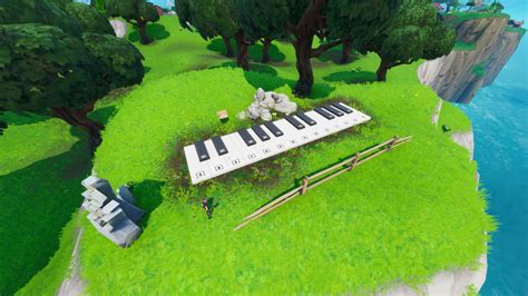 Where to find Fortnite's oversized piano | PC Gamer