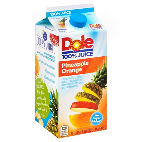 Dole 100% Pineapple Orange Juice - Shop Juice at H-E-B