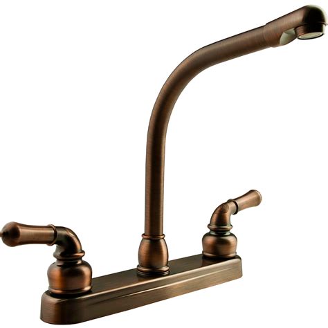 Dura Faucet Classical Hi-Rise RV Kitchen Faucet - Oil Rubbed Bronze - Walmart.com