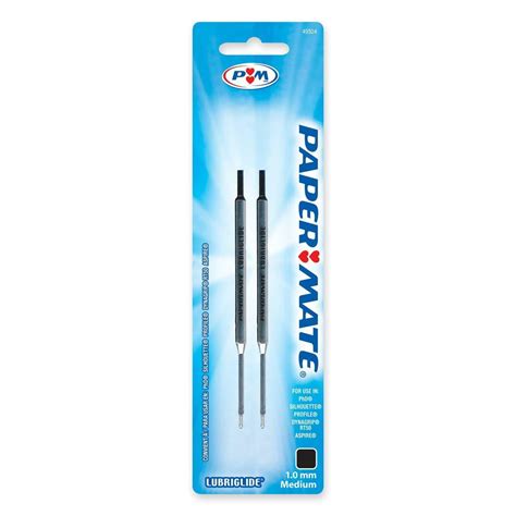 Paper Mate Lubriglide Ballpoint Medium Pen Refills - Walmart.com ...