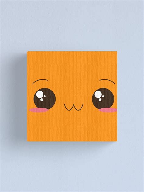 "Roblox uwu Face" Canvas Print for Sale by hutamaAdi98 | Redbubble