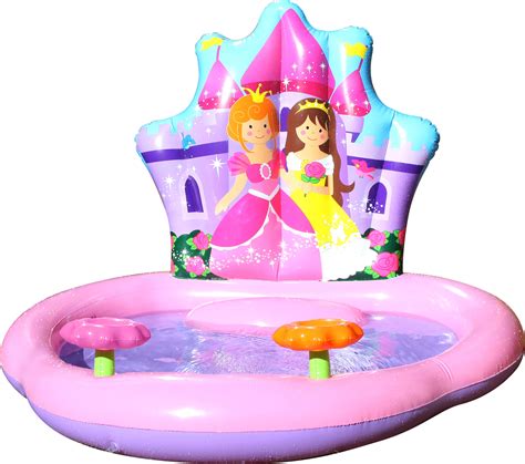 Pink Princess Inflatable Pool 148 x 128 x 97cm | Zippay Stores Australia