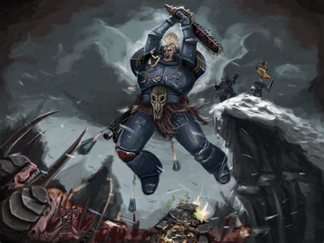 Warhammer 40k Space Wolves by TheflyingSventje on DeviantArt