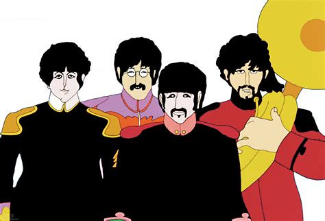 Beatles Yellow Submarine Wallpaper - WallpaperSafari