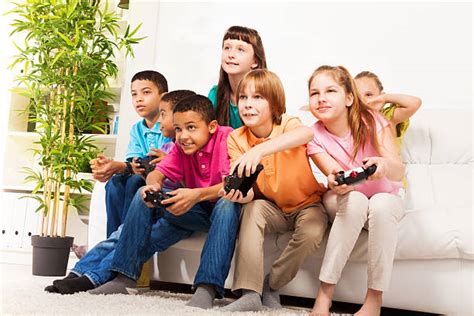 Kids Playing Video Games Pictures, Images and Stock Photos - iStock