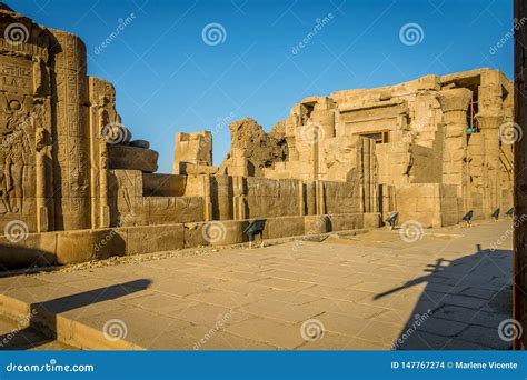 Edfu, Egypt: The Temple Of Edfu, Dedicated To Horus And Hathor Of ...