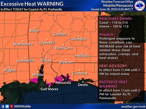 Mobile breaks 109-year-old temperature record on Saturday - al.com