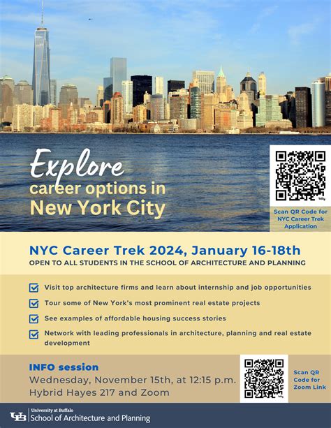 UB Events Calendar - Info Session | NYC Career Trek 2024