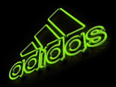 Neon Adidas Logo by Tom Quaglia on Dribbble