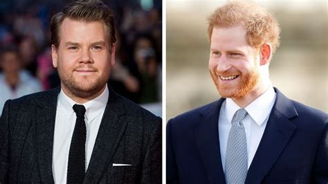 Prince Harry and James Corden spotted filming together on a double ...